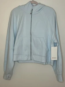 NWT Size XL/XXL Lululemon Scuba Oversized Full Zip SHRB Sheer Blue - Picture 1 of 6