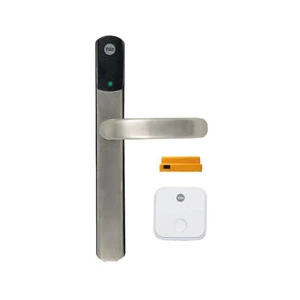 Yale Conexis L2 Satin Nickel Smart Digital Door Lock - Afbeelding 1 van 2