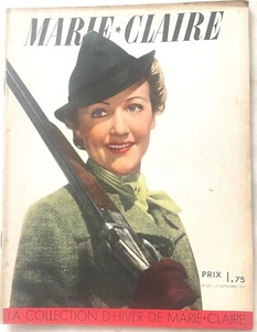 MARIE-CLAIRE n° 29 du 17 Septembre 1937 (1 ère année) ancienne revue de mode - Picture 1 of 7