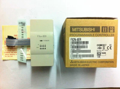 Mitsubishi 2N Series Expansion Module FX2N-8ER Programmer Controller - Image 1 of 3