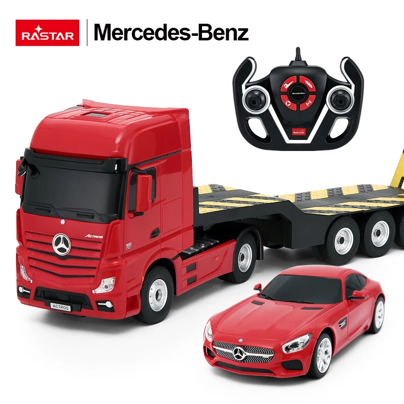 New Rastar 1:26 Scale RC Mercedes-Benz Actros Truck and Kids Toy Car with Remote - Image 1 of 1