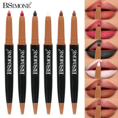 Matte Lip Liner & Lipstick 2-in-1 💋 Waterproof & Smudge Proof 🌸 Velvet Finish - Image 1 of 4