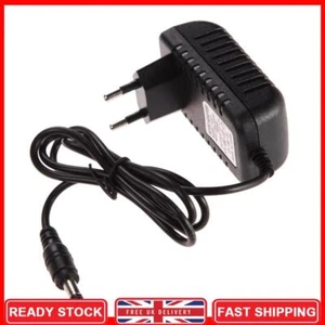AC 100-240V Converter Adapter EU Plug DC 5.5mm X 2.5mm 5V 1A 1000mA Charger - Picture 1 of 12