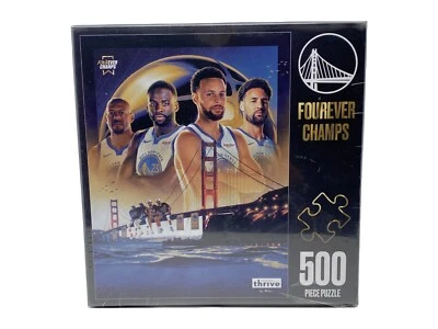 Warriors Fourever Champs 500 Piece Curry Klay Green Iggy - Image 1 of 3