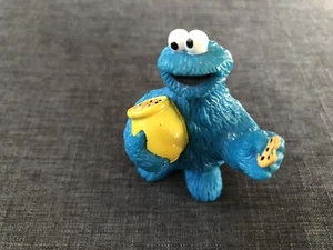 Vintage 1997 Tyco Preschool Sesame Street Cookie Monster Collectible Figure Vnt - Picture 1 of 6