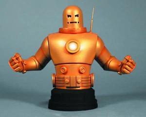 Mini Busto Gentle Giant Iron Man Mark II 06/300 Marvel NUEVO SELLADO - Imagen 1 de 8