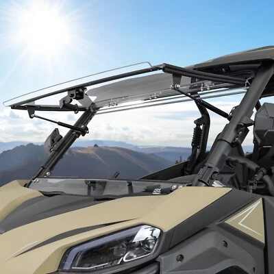 3-IN-1 Flip Windshield for 2023-2026 CFMOTO ZForce 950 Sport Trail / 800 Trail - Image 1 of 4