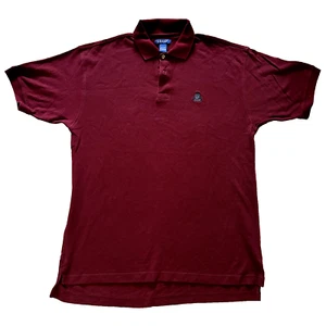 Vintage 80s 90s Izod Polo Shirt Men’s Size L Red Short Sleeve - Picture 1 of 3
