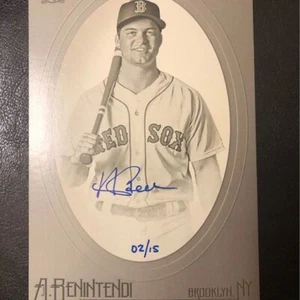 2020 Topps Allen and Ginter Cabinet Box Loader Auto Andrew Benintendi 2/15 - Picture 1 of 2