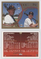 1999 Topps Draft Picks Arturo McDowell Tony Torcato #214 Rookie RC