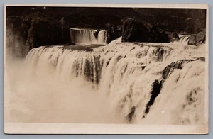Cartolina d'epoca RPPC Colorado Falls foto reale cascata - Foto 1 di 2