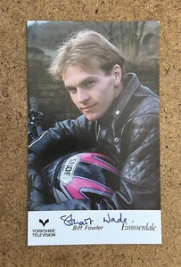 Biff Fowler (EMMERDALE) Pre Signed Cast Card:Yorkshire TV - Picture 1 of 1