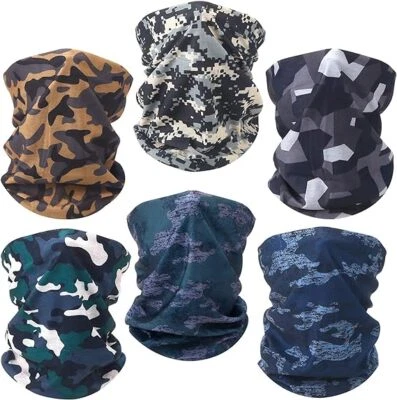 Mascaras para el sol UV 6 pzs mascara Sun pasamontañas pasamontana cubre cara 6p