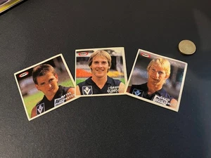 Vintage VFL Kraft Cheese Stickers 80s Carlton x3 VGC - Picture 1 of 5