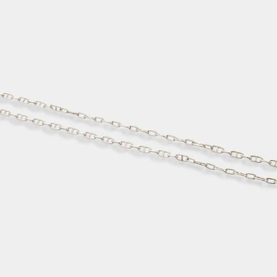 Collar de cadena de eslabones de platino de 24 gm para hombre Black Friday PT950 20 pulgadas de diseñador Foto 1 de 4