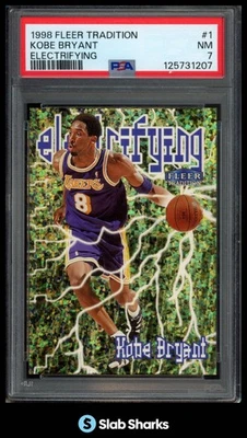 1998 FLEER TRADITION #1 KOBE BRYANT ELECTRIFYING PSA 7 - Изображение 1 из 4