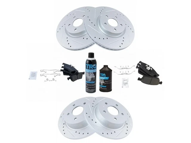 Front and Rear Brake Pad and Rotor Kit For 2013-2016 Ford Escape 2015 SK876TF - Image 1 of 1