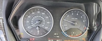 X1 2016-2019 OE velocímetro calibre grupo 50 k millas BMW Foto 1 de 4