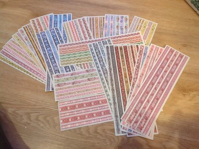 Selbstklebende Band Basteln DIY 27 Blätter - Bild 1 von 2