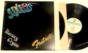 Genesis Nursery Cryme Foxtrot  2x Lp gatefold Peter Gabriel Phil Collins Vg+ - Picture 1 of 6