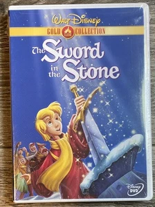 The Sword in the Stone Gold Collection DVD 2001 SEALED NEW FIRST DVD RELEASE - Picture 1 of 3