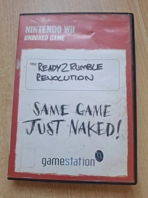 Ready 2 Rumble - Revolution (Nintendo Wii, Wii U, 2009) No Original Cover - Image 1 of 3