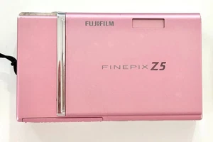 Fujifilm FinePix Z5fd 7 1MP Digitalkamera 3x optischer Zoom kompaktes Design pink - Bild 1 von 14