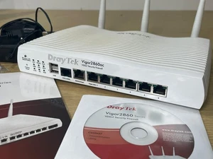 DrayTek Vigor 2860ac ADSL2 / VDSL2 Modem Router. WiFi 1300Mbps - Picture 1 of 3