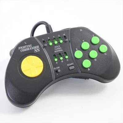 HORI FIGHTING COMMANDER SS Controller HSS-08 Control Pad Sega Saturn 1628 - Image 1 of 3