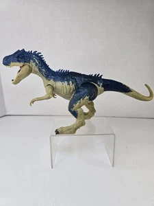 Modellino Jurassic World Dino Rivals Allosaurus 2017 Doppio Attacco Battaglia 12" - Foto 1 di 13