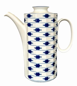 Cafetera CORINTH Continental Aktivkala Studio Line ROSENTHAL de colección azul cobalto 7" - Imagen 1 de 13
