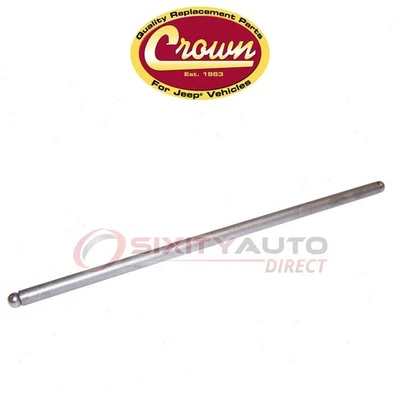 Crown Automotive Engine Push Rod for 1981-1983 Jeep CJ5 4.2L L6 - Valve za Foto 1 de 4
