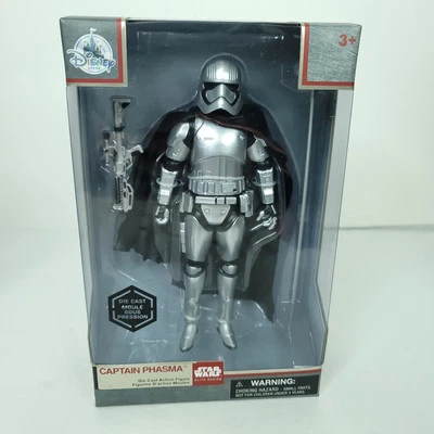 Star Wars Elite Series Captain Phasma Die Cast Action Figure Disney Store  NEW - Image 1 of 4