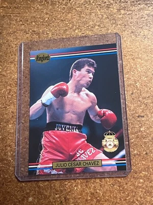 1991 Players International Ringlords # 31 Julio Cesar Chavez - Image 1 of 2