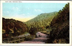Postkarte ROAD SCENE Charlemont Massachusetts MA o/19 AN0066 - Bild 1 von 2