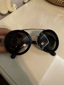 Prada SPR13S 1AB-0A7 Sunglasses Black - Picture 1 of 6