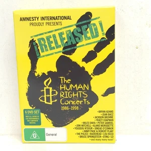 Amnesty International The Human Rights Concerts 196-1998 - DVD Set - Region  0 - Picture 1 of 3
