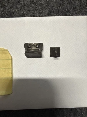 Conjunto de mira delantera y trasera para rifle Browning BL 22 BL-22 original usado Foto 1 de 4