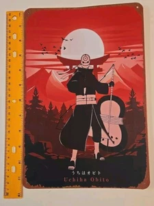 Uchiha Obito 11 1/2 × 8 Tin Poster - Picture 1 of 4