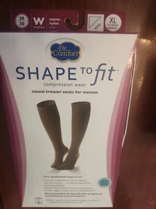 Dr. Comfort passend zu Kompressionssocken X-LARGE (XL) Damen weiß 20-30 mmHg - Bild 1 von 4