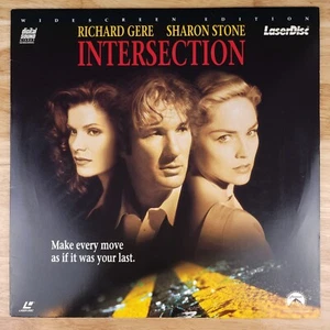 Intersection Laserdisc LD Movie Widescreen Edition Richard Gere Sharon Stone - Picture 1 of 4