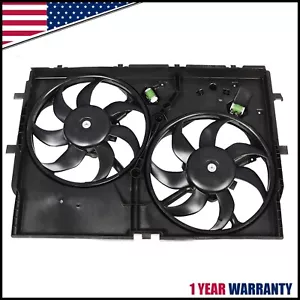 Radiator & Condenser Dual Cooling Fan Assy for Ram ProMaster 1500 2500 3500 3.6L - Picture 1 of 10
