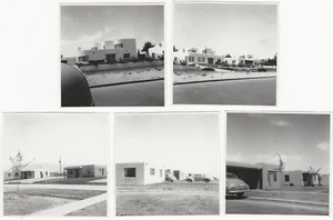 1940s Modern Adobe Houses American Southwest Architecture 5 Original Snapshots - Bild 1 von 6