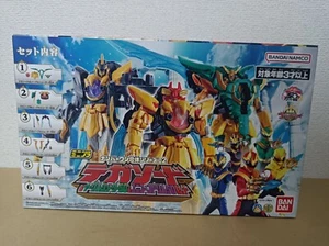 Gozyuger mini pla 02 Tegasword & Eagle shooter & Unicorn drill 50 SP box Sentai - Picture 1 of 24