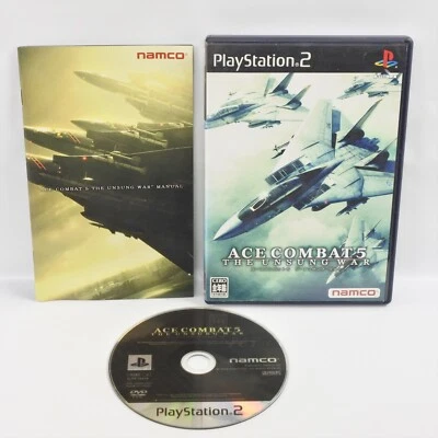 ACE COMBAT 5 THE UNSUNG WAR PS2 Playstation 2 For JP System ccc p2 - Image 1 of 3