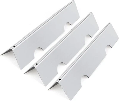 Barras aromatizantes 7635 para Weber Spirit 2 peças de grelha GS4 Spirit II e I e210 S210 - Imagem 1 de 4