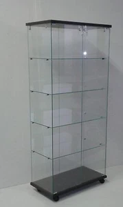 vitrine brun fonce,vitrines,vitrines pour collectionneurs,vitrine verre - Bild 1 von 3