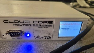 MikroTik CCR1036-12G-4S 12 Port Gigabit Wired Router TESTED - Picture 1 of 9