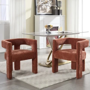 2PCS Dining Chairs - Contemporary Fabric Upholstered for Dining/Living room - Picture 1 of 22
