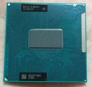 Intel Core I3-3110M SR0N1 I3-3120M SR0TX I3-3130M SR0XC PGA988 SOCKET G2 CPU - Picture 1 of 6